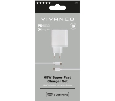 Vivanco Super Fast Dual Charger Set