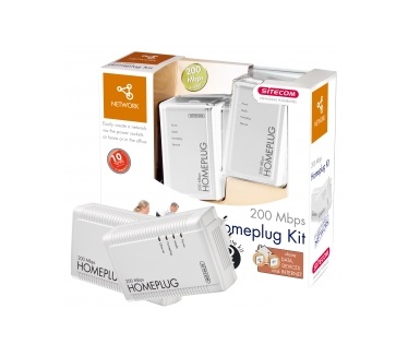 Sitecom LN-513 200 Mbps Homeplug Kit