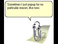 Clippy, de voormalige virtuele assistent van Microsoft Office.