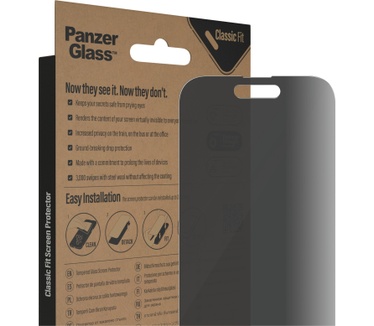 PanzerGlass Classic Fit Privacy Apple i (Apple - iPhone 14 Pro)