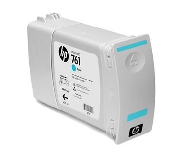 HP 761 cyaan DesignJet inktcartridge, 400 ml