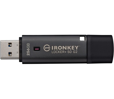 Kingston IronKey Locker+ 50 G2 256GB Zwart