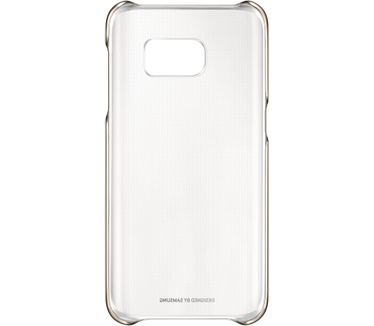 Samsung Galaxy S7 Clear Cover - EF-QG930CF - Gold (Galaxy S7) Zwart
