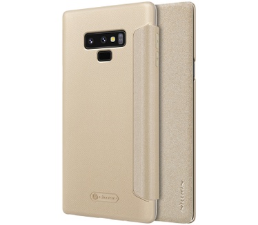 Nillkin New Sparkle Book Case voor Samsung Galaxy Note 9 - Goud  Goud