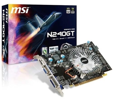 MSI N240GT-MD1G 1GB DDR3 PCI-E