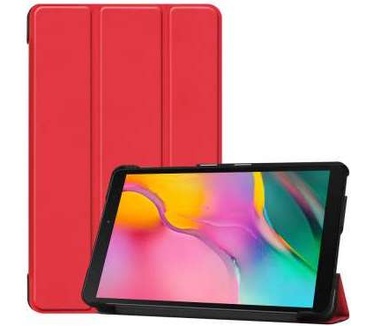 qMust Samsung Galaxy Tab A 8.0 2019 Smart Tri-Fold Case - Rood