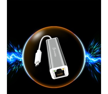 j5create JCE133G-N USB-C™ naar Gigabit Ethernet Adapter