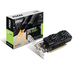 MSI GTX 1050 en 1050 Ti low-profile