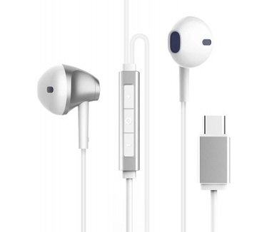 Baseus B51 USB-C Wired Headset - in-ear - White