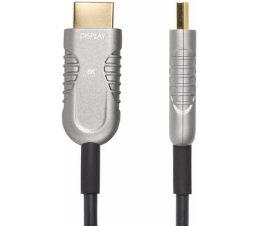 Startech.com 30,4m Hybride Actieve Optische HDMI 2.1 Kabel (AOC), CMP, Plenum Rated, 8K Ultra High Speed HDMI 2.1/2.0 Optische Kabel, 48Gbps, 8K 60Hz/4K 120Hz, HDR10+/FRL/TMDS/eARC