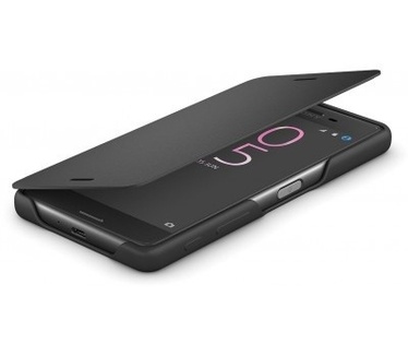 Sony Xperia X Performance Smart Style Cover - SCR58 - Black (Xperia X Performance) Zwart