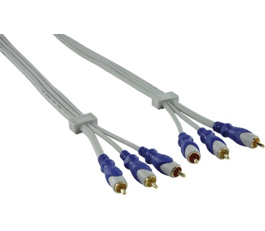 HQ Products 3x RCA/3x RCA, 5m