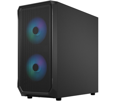 Fractal Design Focus 2 RGB Black TG Clear Tint