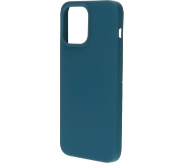 Mobiparts Silicone Cover Apple iPhone 14 Pro Max Blueberry Blue
