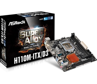 ASRock H110M-ITX/D3
