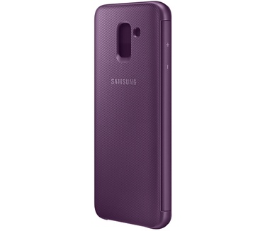 Samsung Galaxy J6 (2018) Wallet Case (Galaxy J6 (2018)) Paars