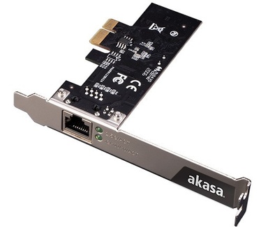 Akasa AK-PCCE25-01 2.5 Gigabit PCIe Network Card