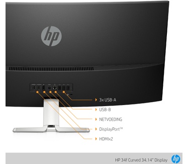 HP 34f Zwart