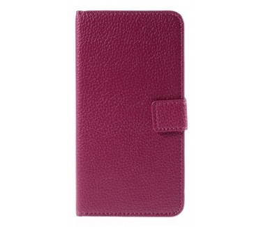 Kees Lederlook Portemonnee Hoesje Huawei G8 - Roze