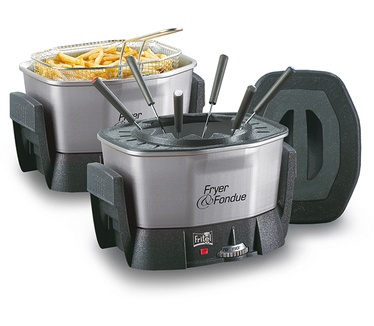 Fritel FF 1400 - Frituurpan/friteuse 1,5l + 1400W - 6 personen