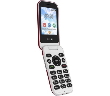 Doro 7030 Rood, Wit