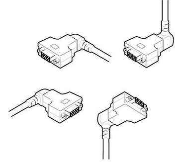 CablesToGo VGA270 HD15 M/F Monitor Cable