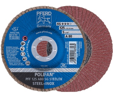 PFERD PFF 125 A 80 SG STEELOX