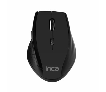 Inca IWM-500GL muis - Energy Saving Mode - Long Battery Life (up to 1 year) - 32 Channel - Laser - 1600 DPI - Rechtshandig