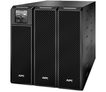 APC Smart-UPS On-Line 10KVA noodstroomvoeding 6x C13, 4x C19, hardwire 1 fase uitgang, Embedded NMC