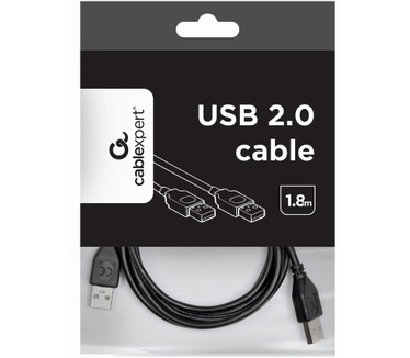 Gembird CCP-USB2-AMAM-6 Zwart