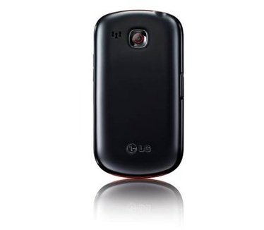 LG C300 In Touch Text Rood (Vodafone-prepaid)