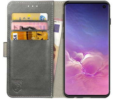 Rosso Element Samsung Galaxy S10 Hoesje Book Cover  Grijs
