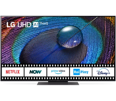 LG UR91 55" (buitenlands model) Zwart