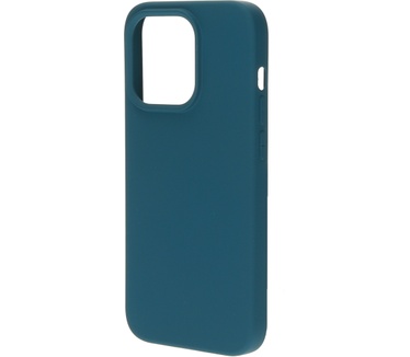 Mobiparts Silicone Cover Apple iPhone 14 Pro Blueberry Blue