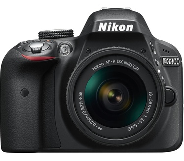 Nikon D3300 + 18-55mm f/3.5-5.6G VR Zwart