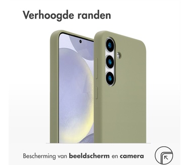 Accezz Liquid Silicone Backcover met MagSafe