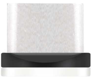 Mobiparts Magnetic USB-C to USB Cable 1.5A Dark Grey 1m