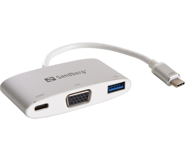 Sandberg USB-C Mini Dock VGA+USB
