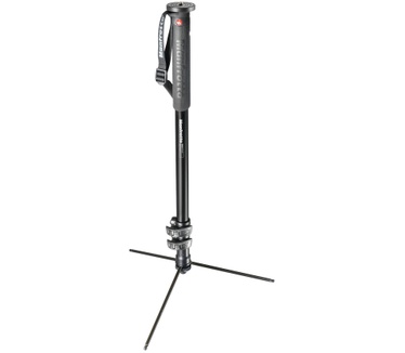 Manfrotto XPRO Monopod+ (3 secties) + standing base