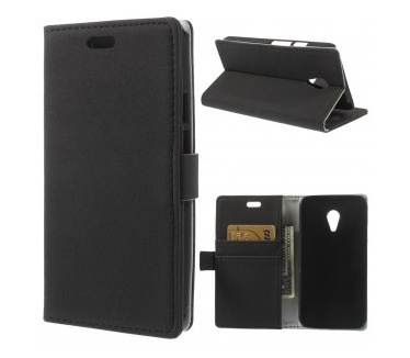 qMust Wallet Case met stand Motorola Moto G (2014) (black)