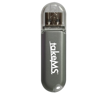 TakeMS Mem-Drive Colorline takeMS 4GB MEM-Drive Colorline NT Silver