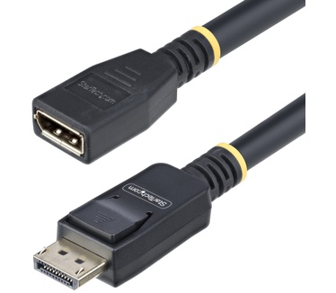 Startech.com 3m DisplayPort 1.4 Verlengkabel, DP 1.4 Port Saver Kabel, 8K 60Hz/4K 144Hz, DP Male naar Female, DisplayPort Extension Kabel, DisplayPort Verlengkabel, TPE Mantel, M/F