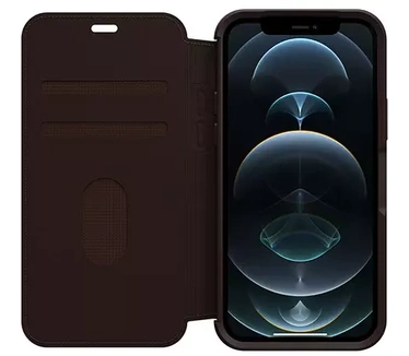 Otterbox Strada Leren Book Case Bruin Apple iPhone 12/12 Pro