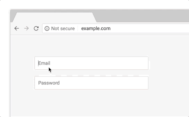 Chrome 70 niet veilig adresbalk