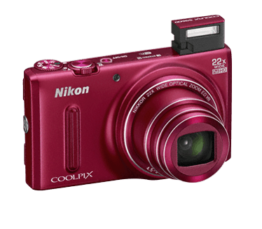 Nikon Coolpix S9600 Rood