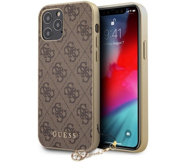 Guess 4G Charms Hard Case - Apple iPhone 12/12 Pro (6.1") - Bruin  Bruin