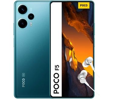 Poco F5, 12GB intern, 256GB opslag Blauw