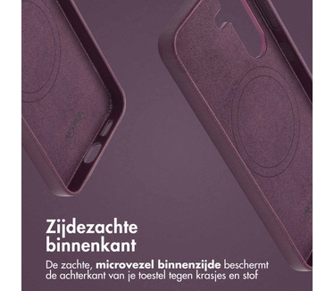 Accezz MagSafe Leather Backcover