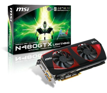 MSI N480GTX Lightning