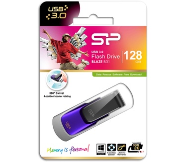 Silicon Power Blaze B31 64GB Paars